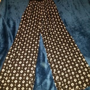 Black and white printed jumper